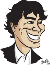 Mr. Ho caricature